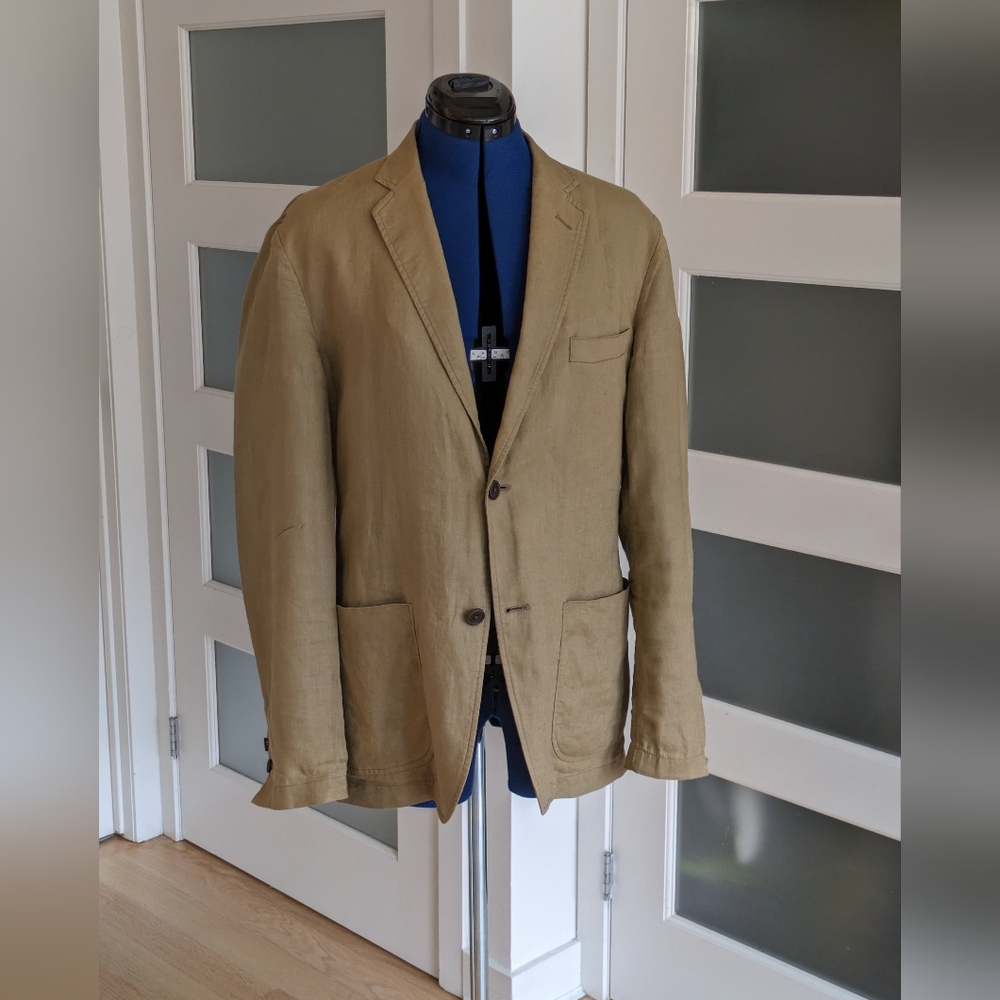 Muji 100% Linen Sports Jacket
